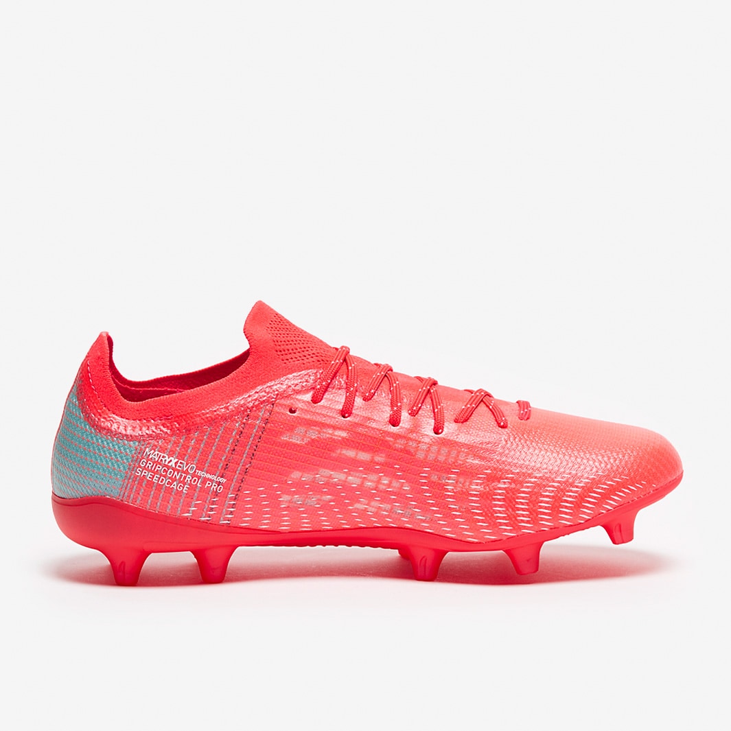 プーマスパイクPWR-C1 Mens PUMA PWR-C1 Black Grey Soccer Cleat Football US 8.5