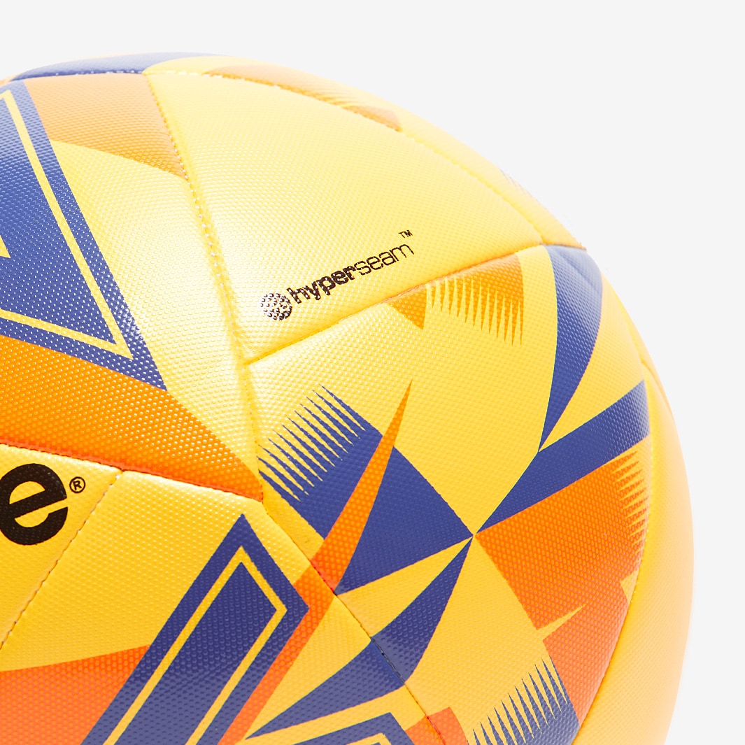 Mitre 21 Ultimatch One Football - Yellow/Royal Blue/Orange/Black ...