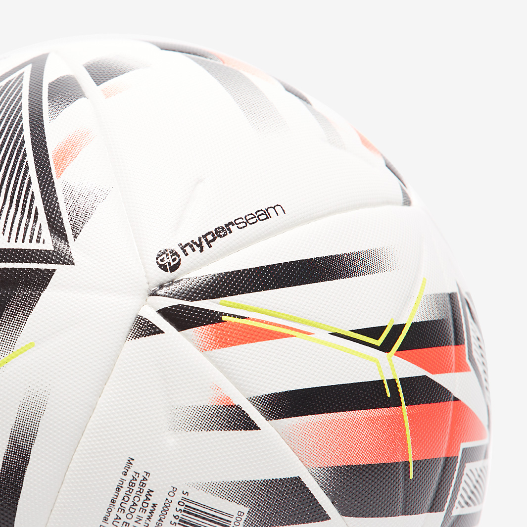 Pallone Da Calcio Mitre Impel L30P Taglia 5 - Bianco/Nero, Resistente E Indeformabile Con Tecnologia Hyperseam