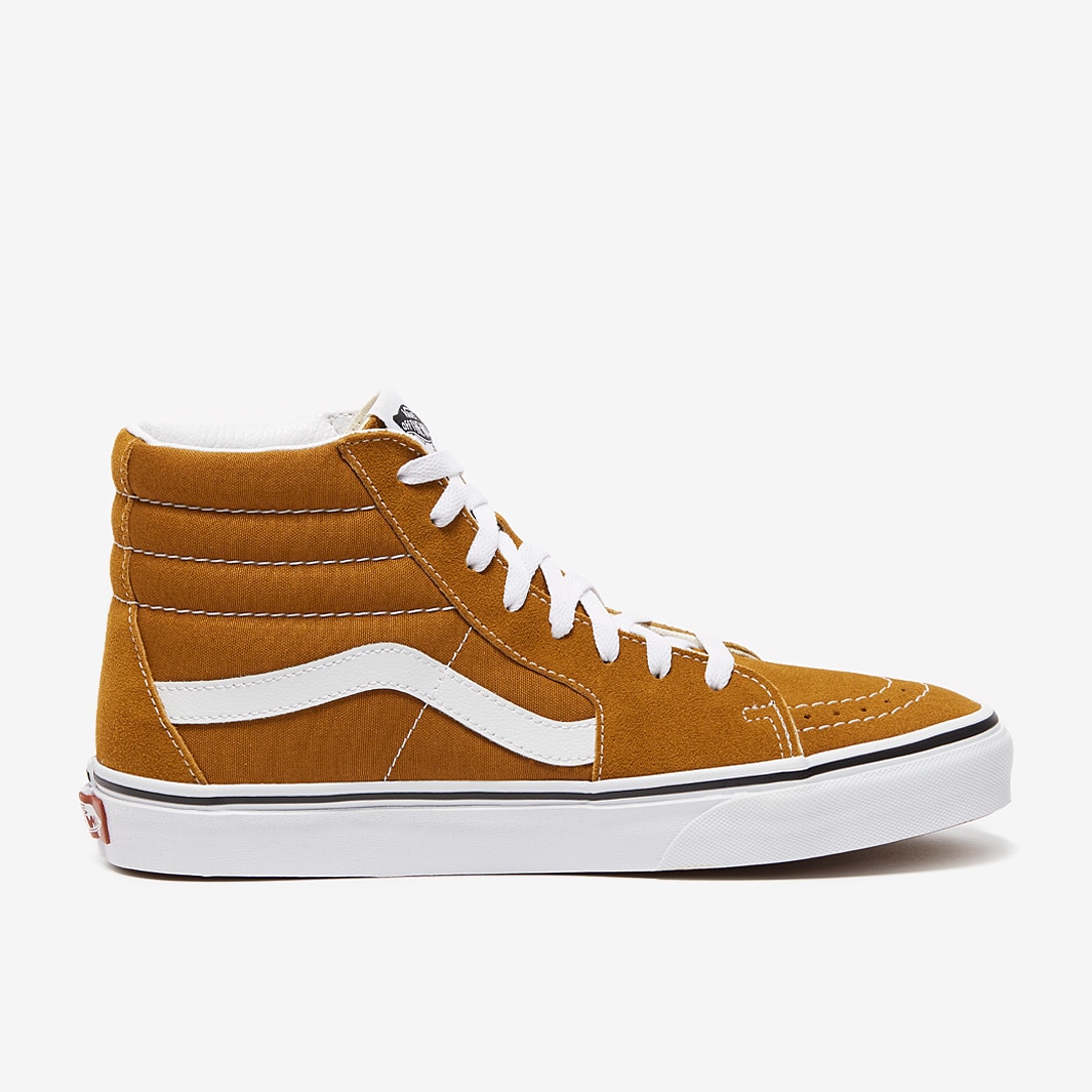 Vans UA SK8-Hi - Golden Brown/True White - Trainers - Mens Shoes | Pro ...