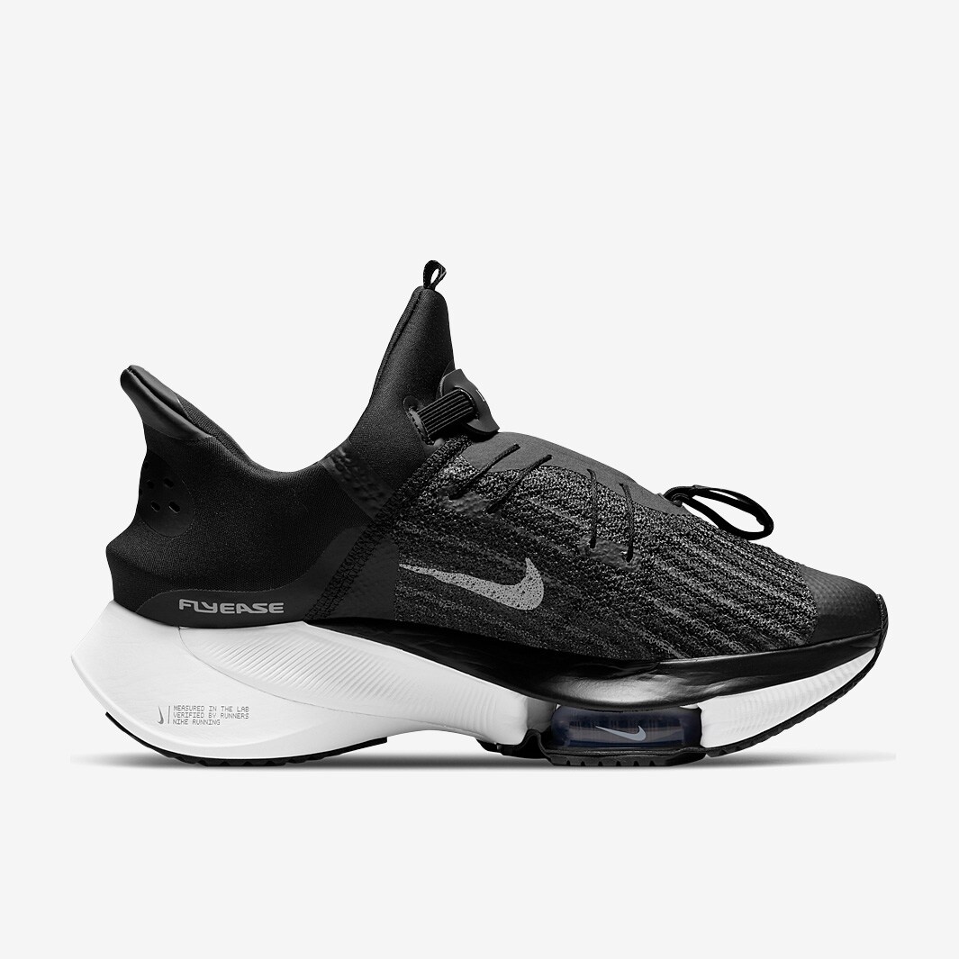 Nike Womens Air Zoom Tempo Next Percent FlyEase Black/WhiteWhite