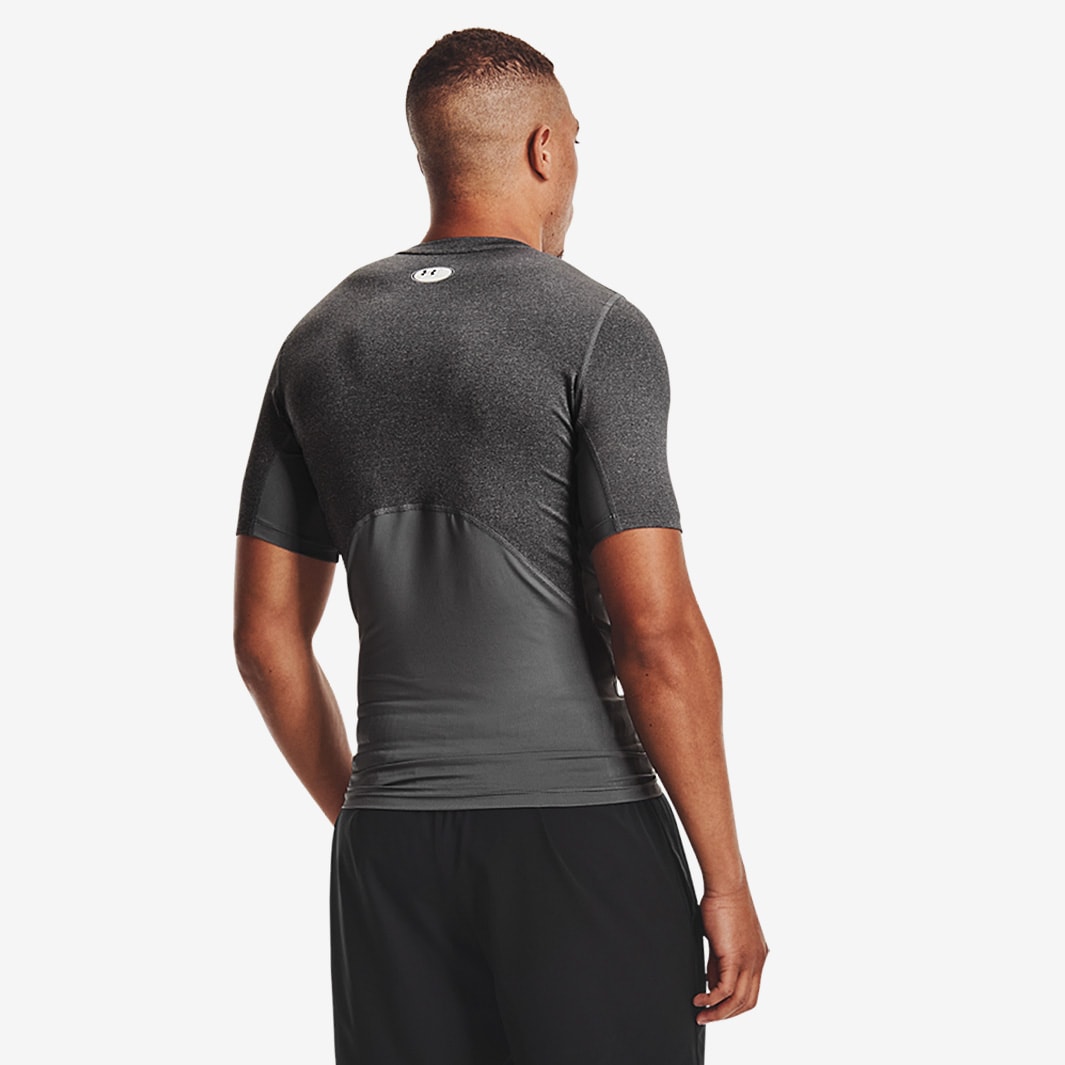 Jersey Under Armour HeatGear Compression Carbon Heather - Fútbol Emotion