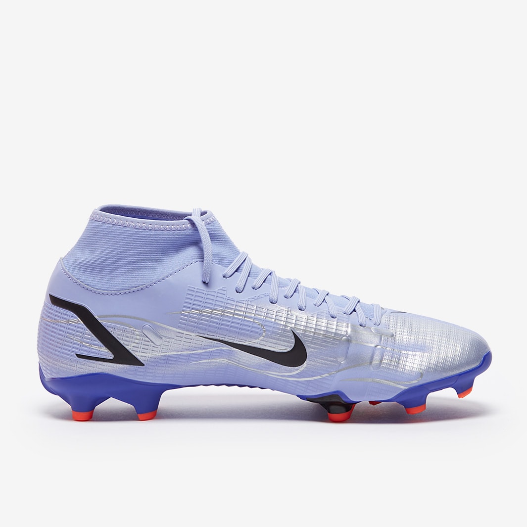 Free Shipping Nike Mercurial Vapor 14 Elite FG Kylian Mbappe Flames - Light  Thistle/Metallic Silver