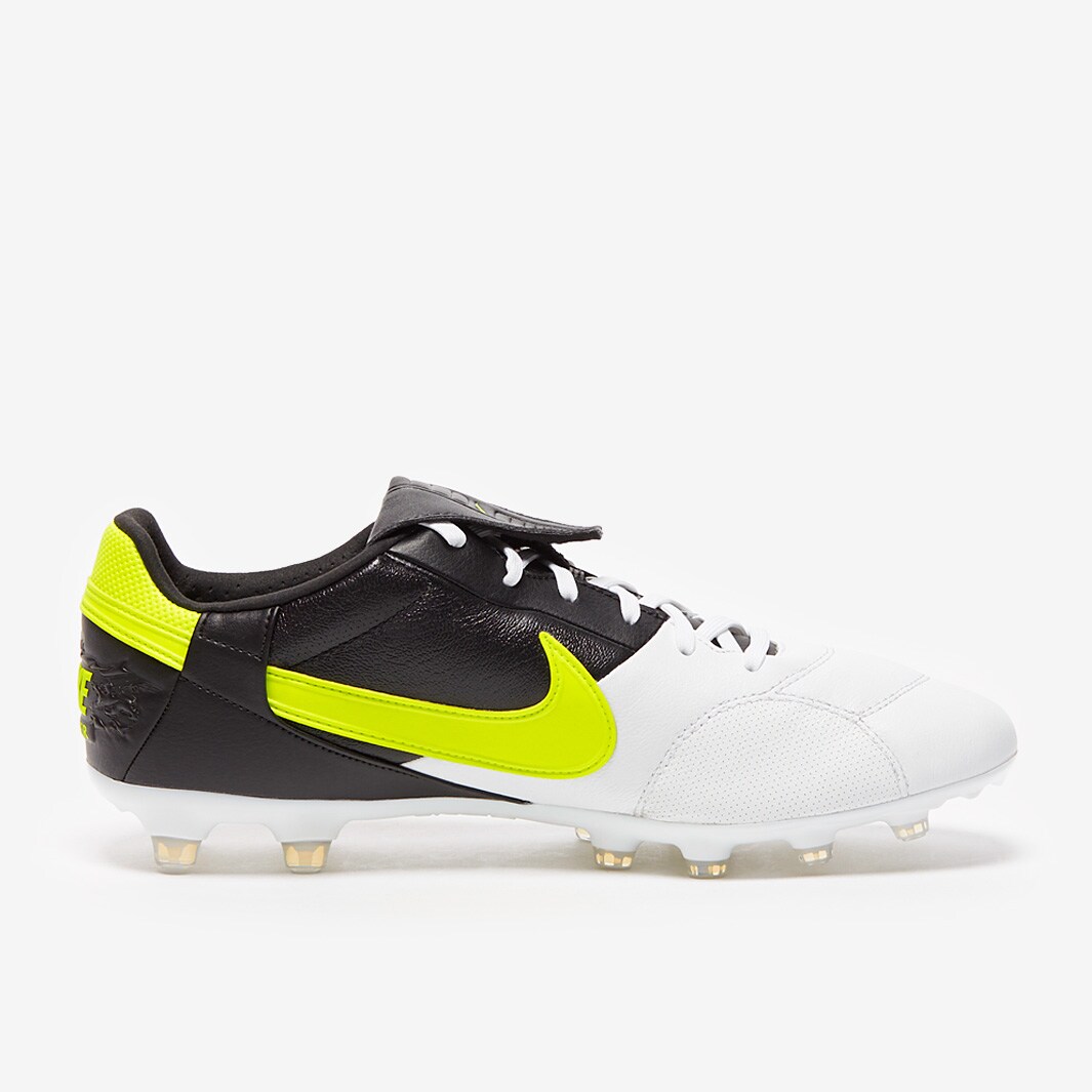 Nike The Premier III FG - Black/Volt/White - Mens Soccer