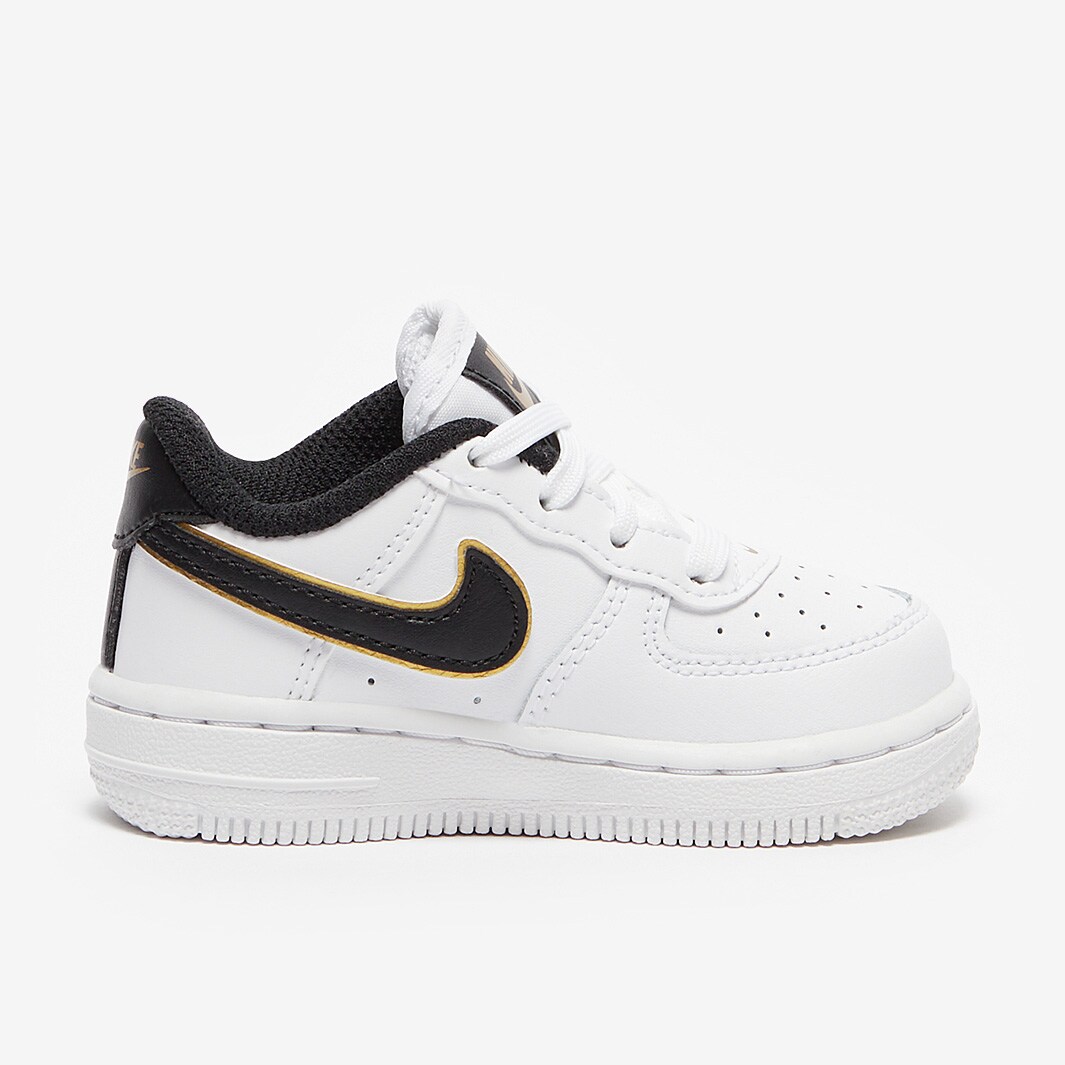 Nike Sportswear Toddler Force LV8 White/Black-Metallic Gold