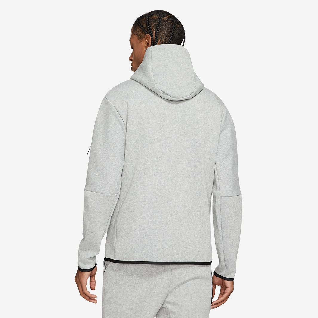Nike Sportswear Tech Fleece Pullover Hoodie Dunkelgrau Heather
