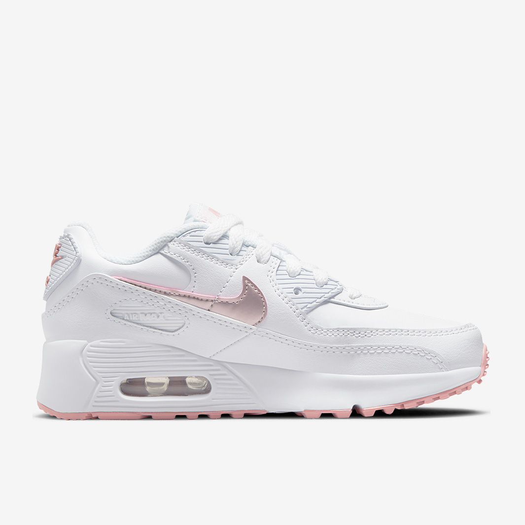 pink and white air max 90