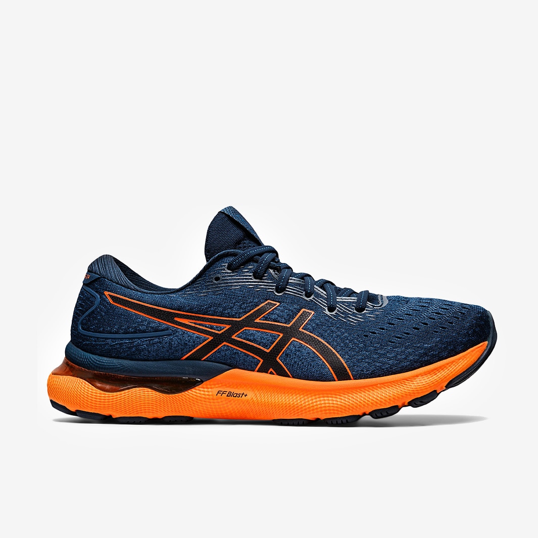 Asics orange cheap blue