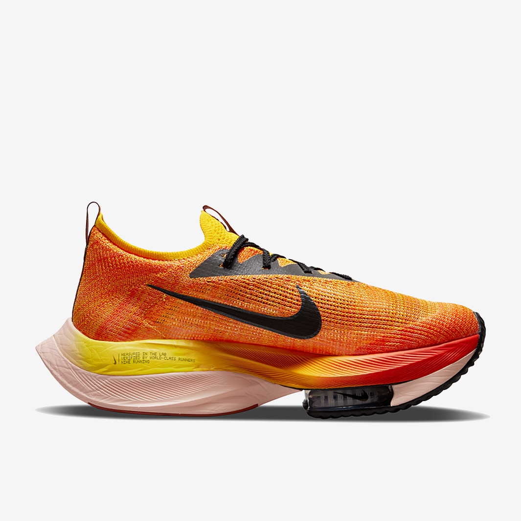 Nike Air Zoom Alphafly Next Percent Flyknit - Amarillo/Black Nike Air Zoom Alphafly Next Percent Flyknit - Amarillo/Black
