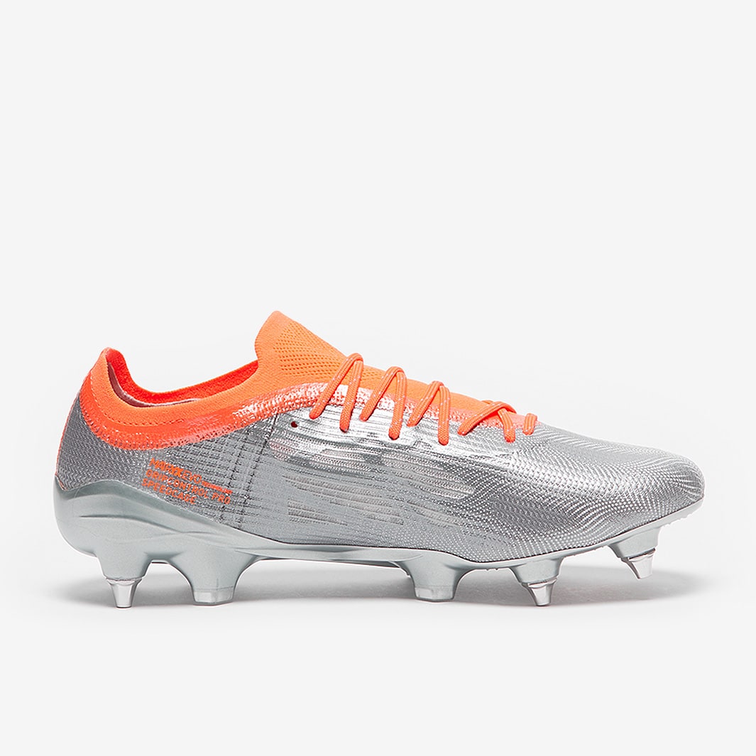 Puma Ultra 1.4 MxSG - Diamond Silver/Neon Citrus - Mens Boots