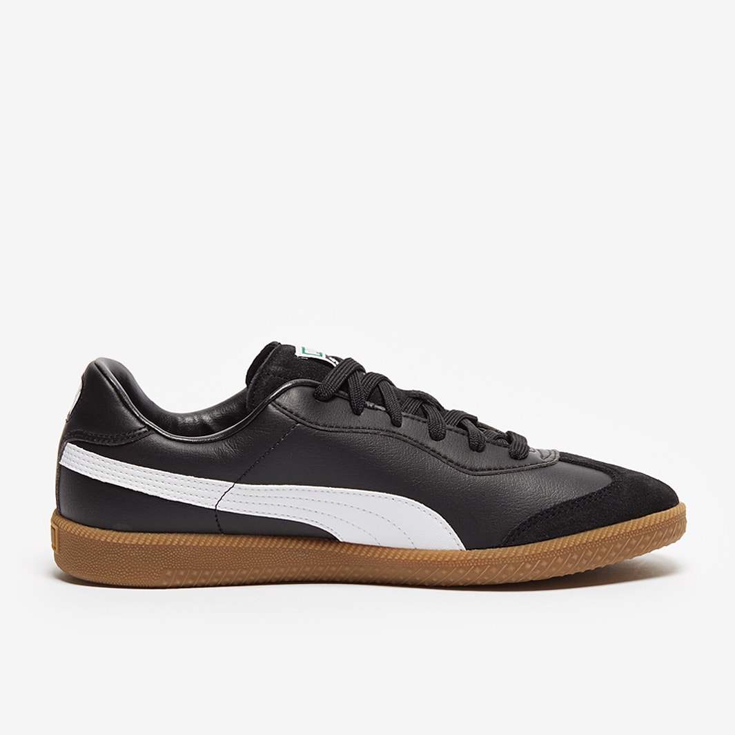 Puma King 21 IT - Puma Black/Puma White/Gum - Mens Soccer