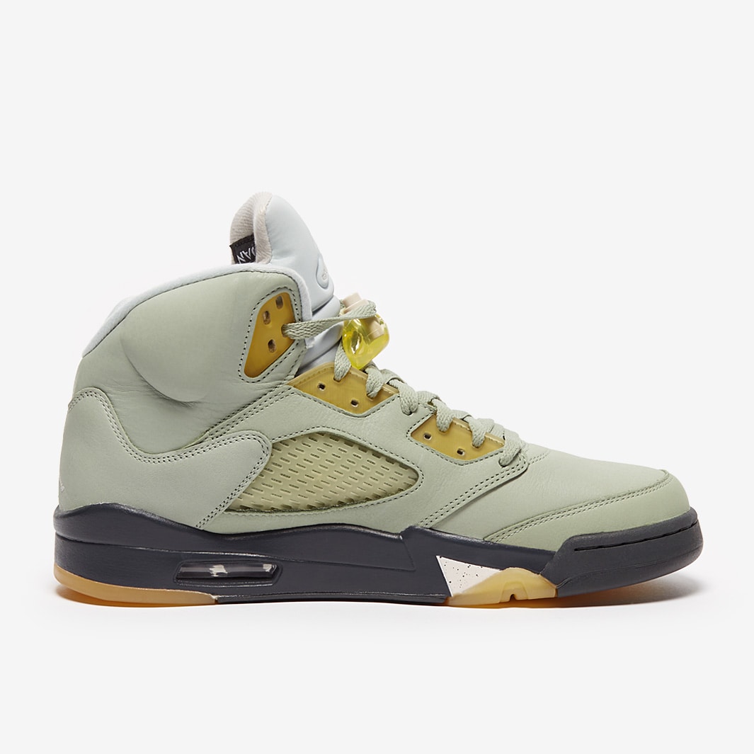 Air Jordan 5 Retro - Jade Horizon Desert Sand Light Sliver - Mens Shoes