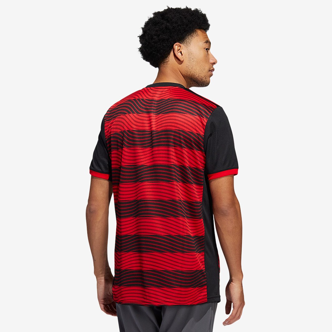 Flamengo adidas シャツ サイズP 赤黒