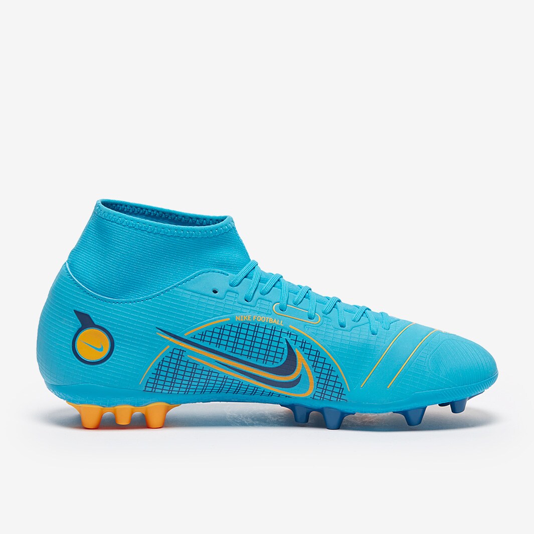 Nike Mercurial Superfly VIII Academy AG Chlorine Blue/Laser Orange