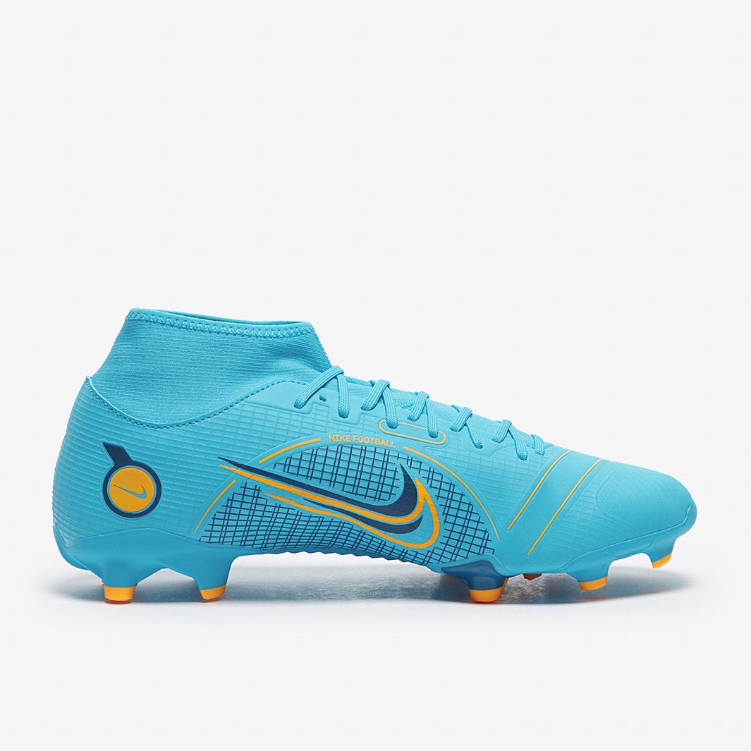 Nike Mercurial Superfly 8 Elite Ag Chlorine Blue Laser Orange