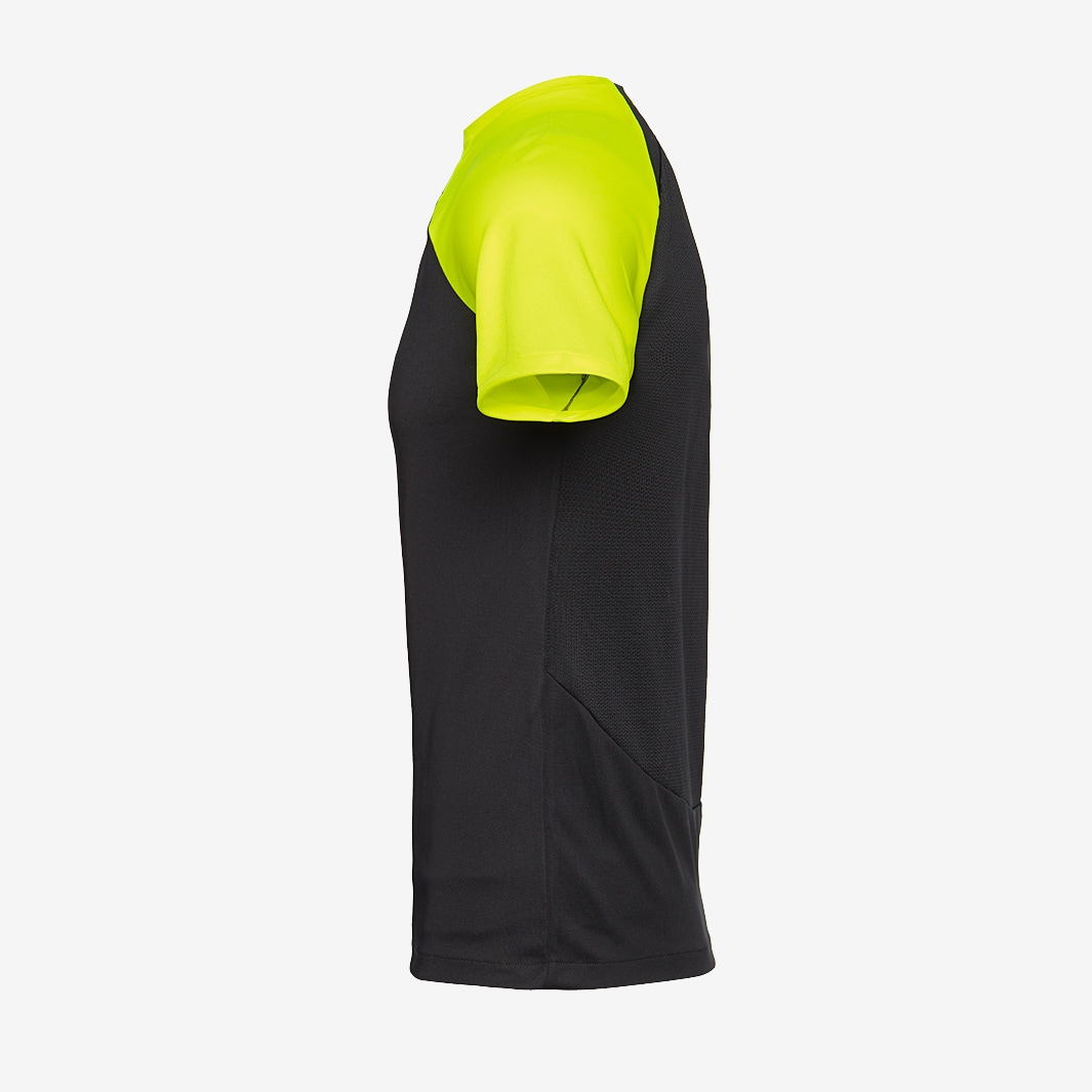 Nike Dri-Fit Junior Academy Pro SS Top (K) - Black/Volt/White - Junior ...