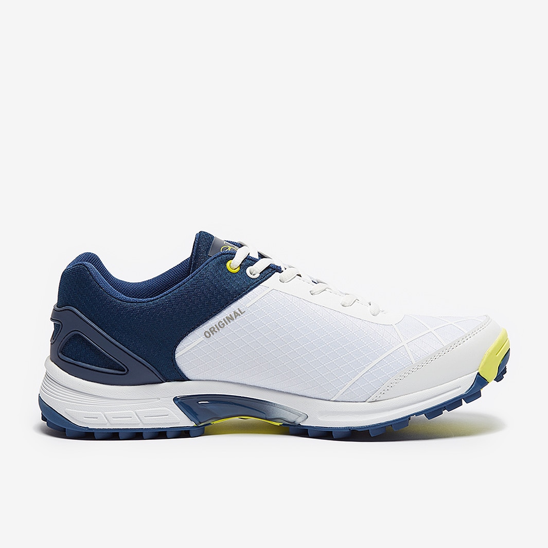 Gunn & Moore Original All Rounder Cricket Shoe - White/Blue - Mens ...