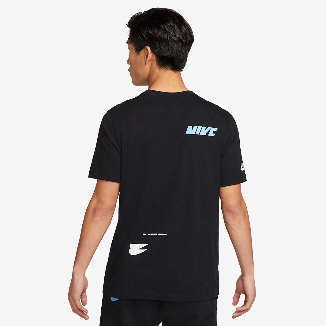 Nike Sportswear Sport Essentials+ TShirt Black/Dk Marina Blue Tops
