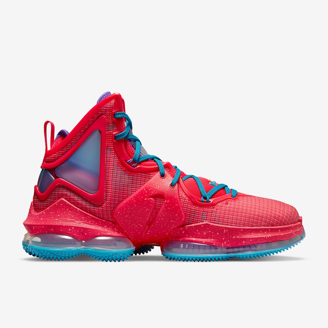 Nike LeBron 19 - Siren Red/Siren Red/Laser Blue - Mens Shoes | Pro ...