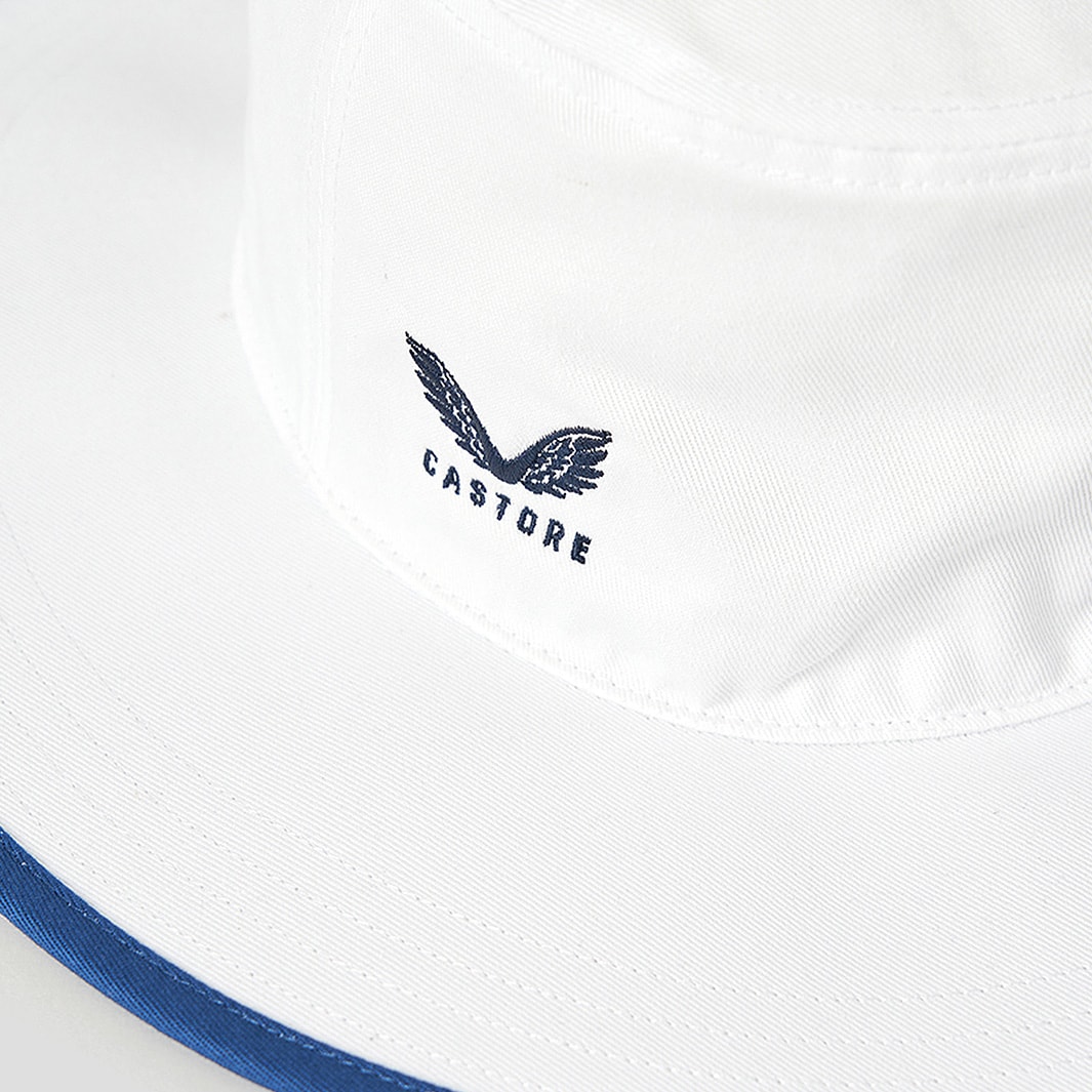 Castore ECB England Test Sun Hat White Cricket Replica