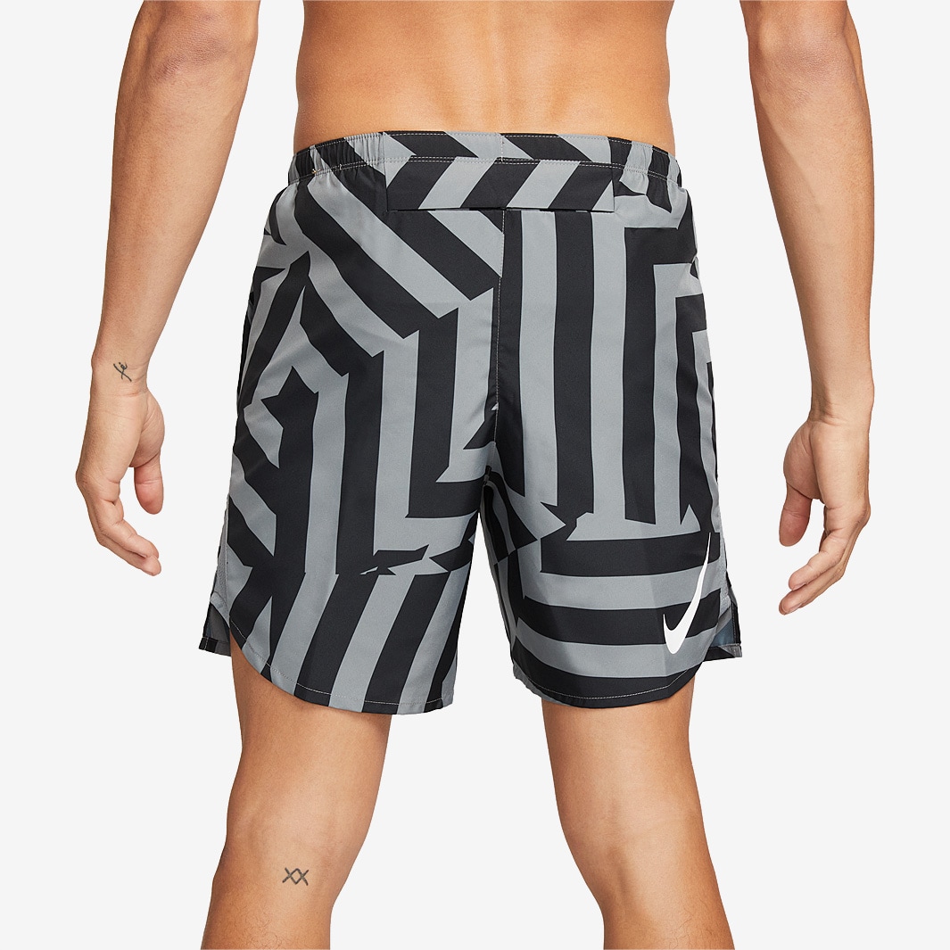 Nike Dri-FIT Ekiden Challenger 7Inch Shorts - Smoke Grey - Mens Clothing