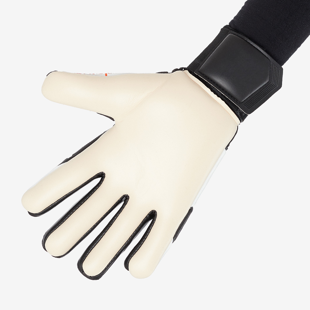 Uhlsport Soft Resist - Nero/Arancione Fluo/Bianco - Guanti Portiere Uomo | Pro:Direct Soccer