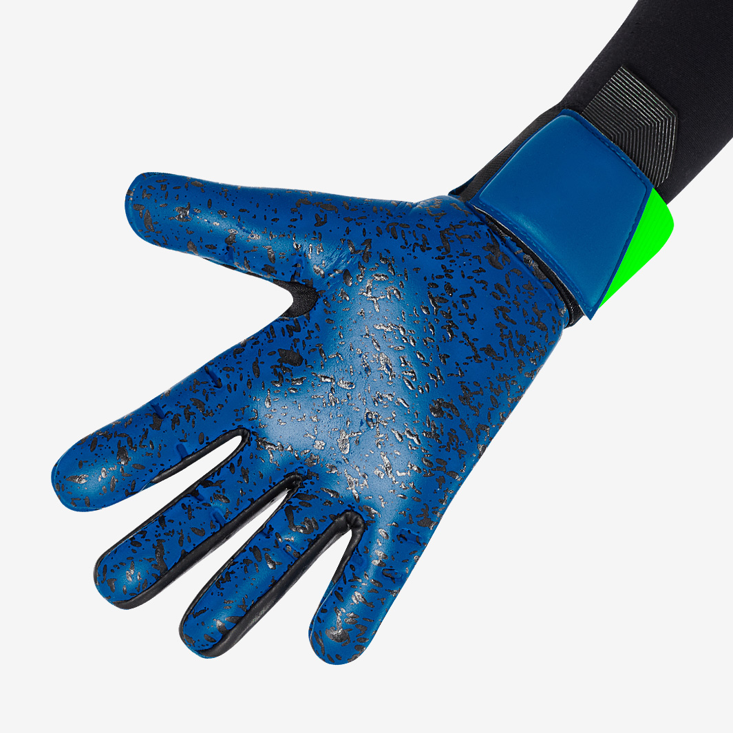 Uhlsport Kinder Aquagrip HN - Pacific Blau/Fluo Grün/Weiß - Kinder