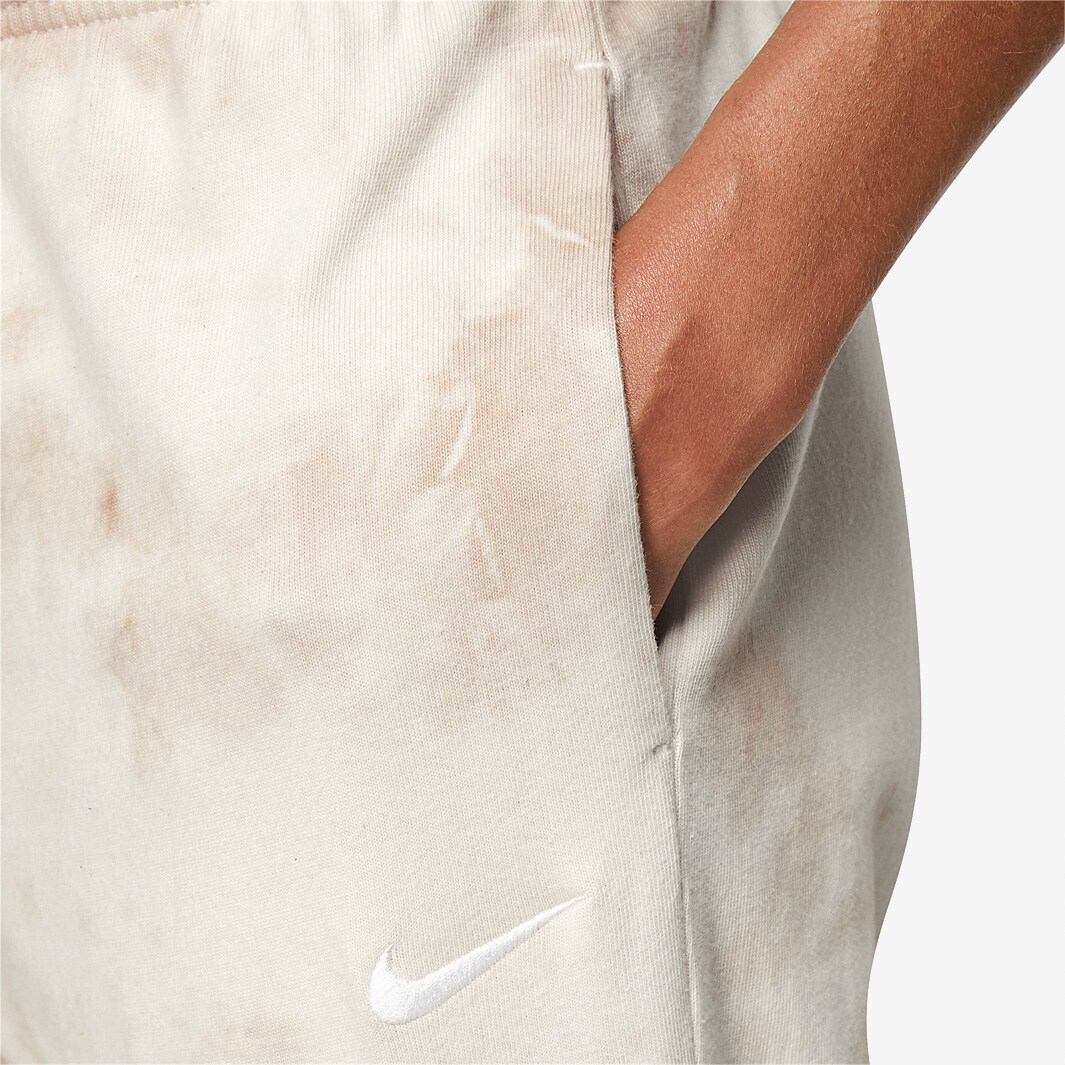 Nike Sportswear Womens MidRise CloudDye Joggers Sanddrift/White