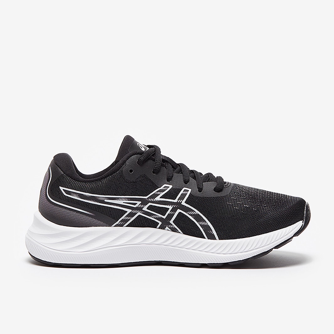 Asics Womens Gel Excite 9 Black White Womens Shoes