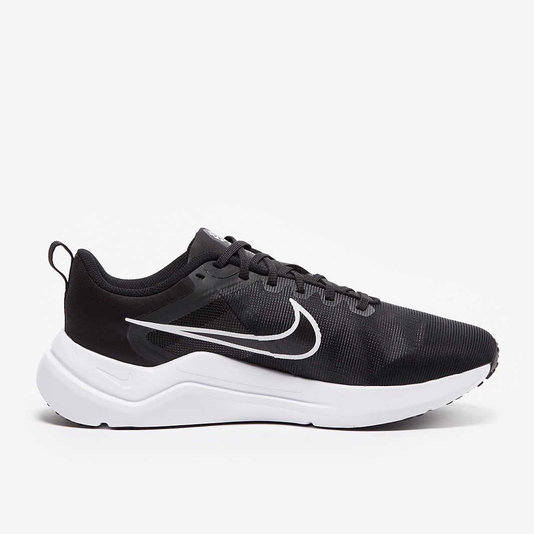 Nike Downshifter 12 - Black/White-Dk Smoke Grey-Pure Platinum