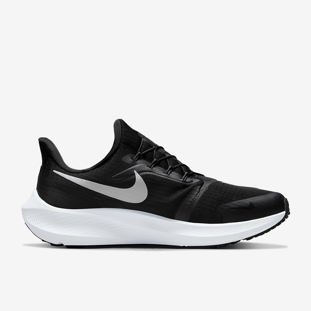 Nike Womens Air Zoom Pegasus 39 FlyEase - Black/White-Dk Smoke Grey ...