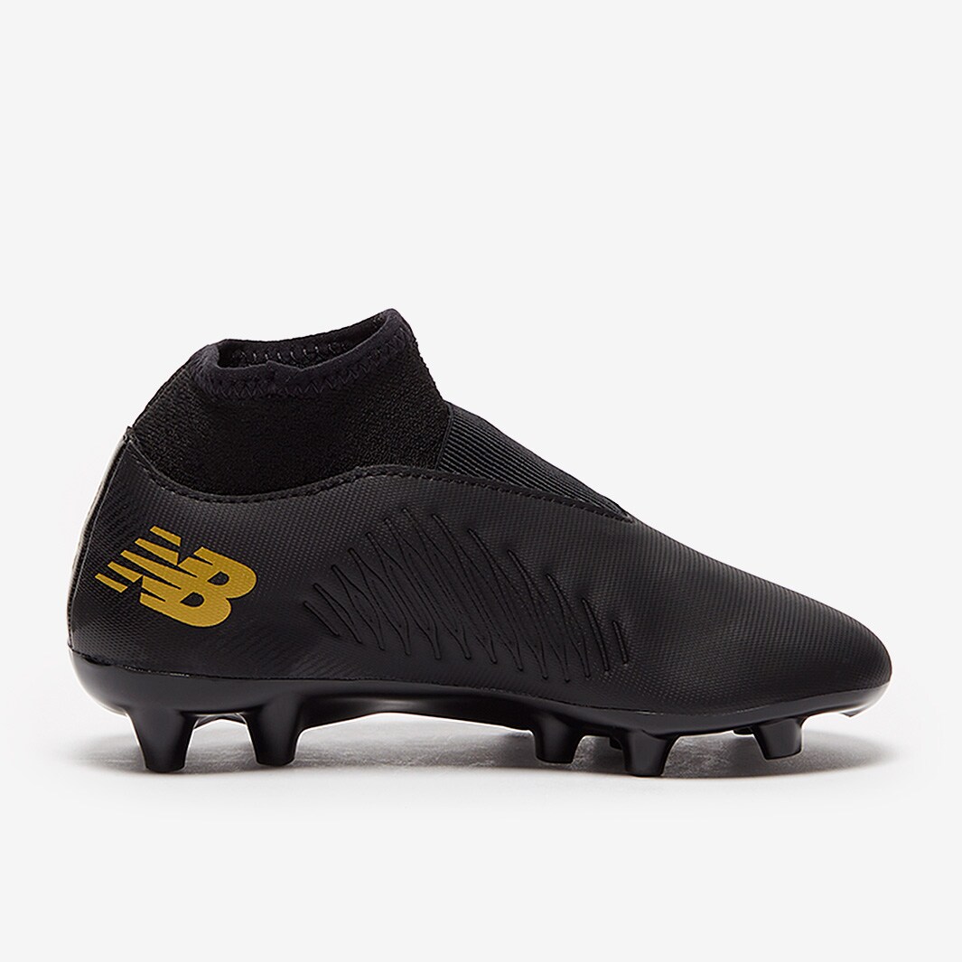 New Balance Tekela Kids V4 Magique FG - Black/Gold - Junior Boots