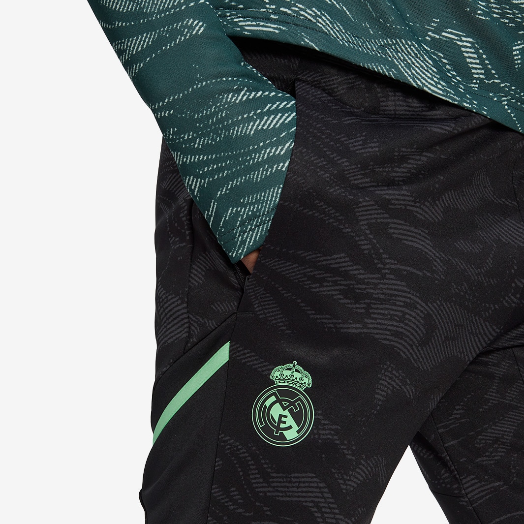 adidas Real Madrid 22/23 EU Training Pant Carbon/Black Mens Replica