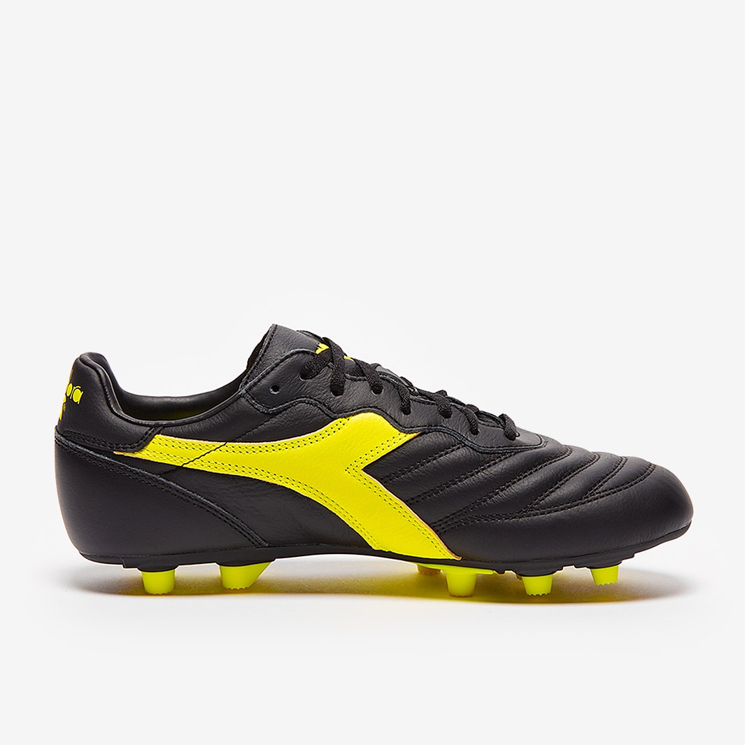 Scarpe calcio diadora uomo giallo shop