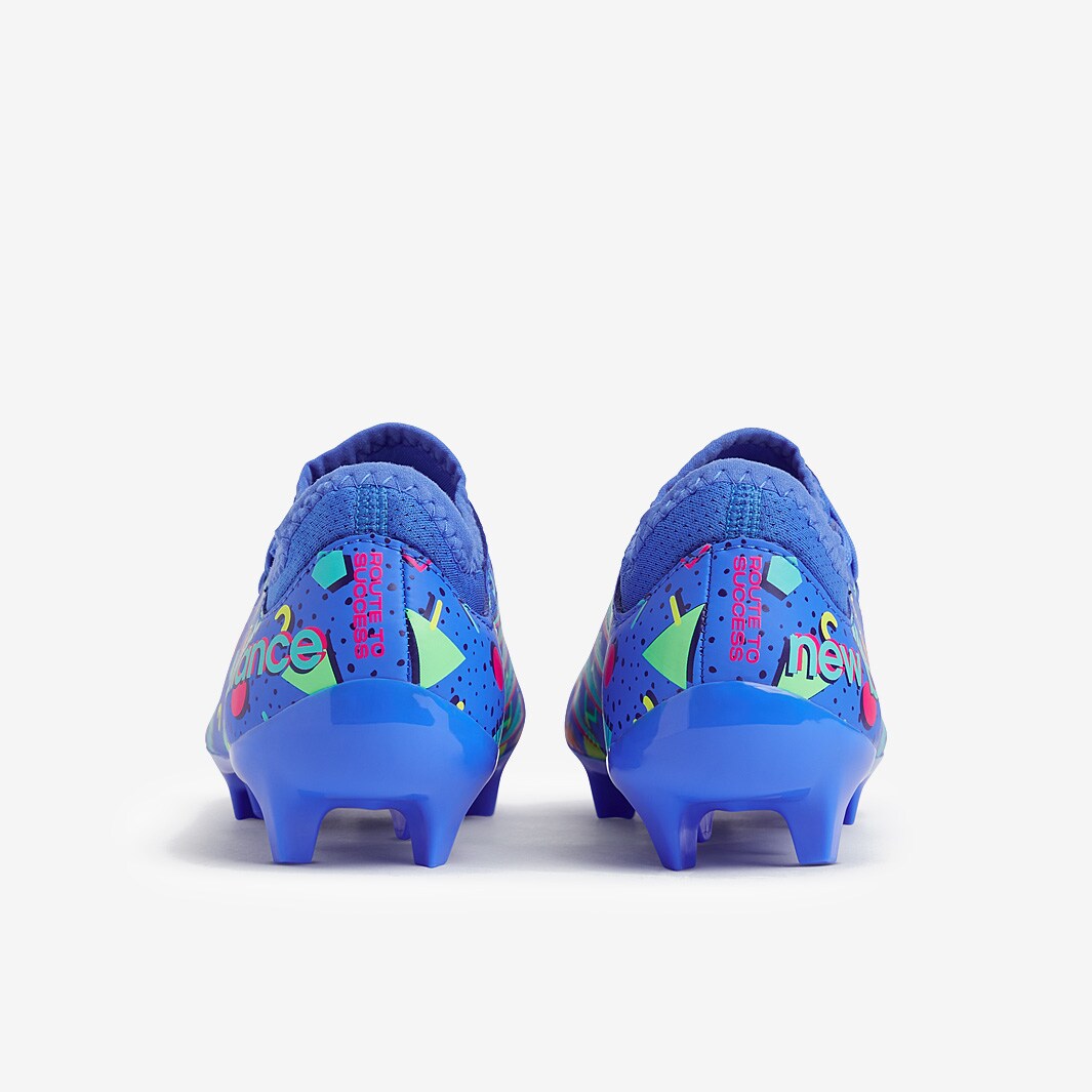 New Balance Kids Furon V7 Dispatch FG - Bright Lapis/Teal Blue - Junior Boots