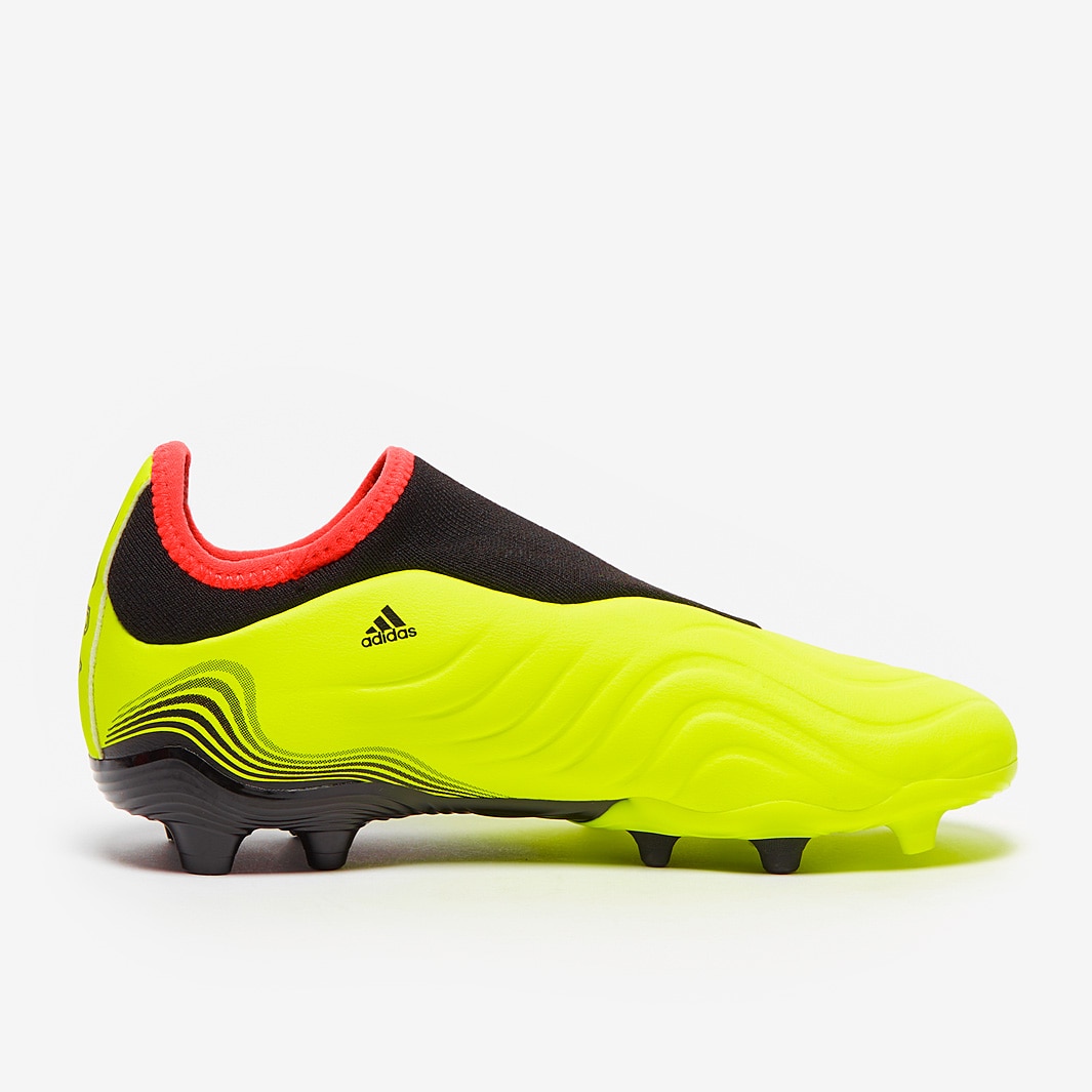 adidas Kids Copa Sense.3 Laceless FG - Team Solar Yellow