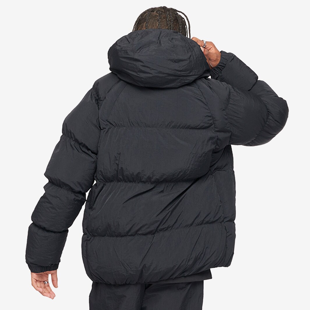 ダウンジャケット Jordan Essentials Puffer Jacket Black Sail - Asia Jordan Essential Puffer Jacket - Black/Fire Red/Fire Red