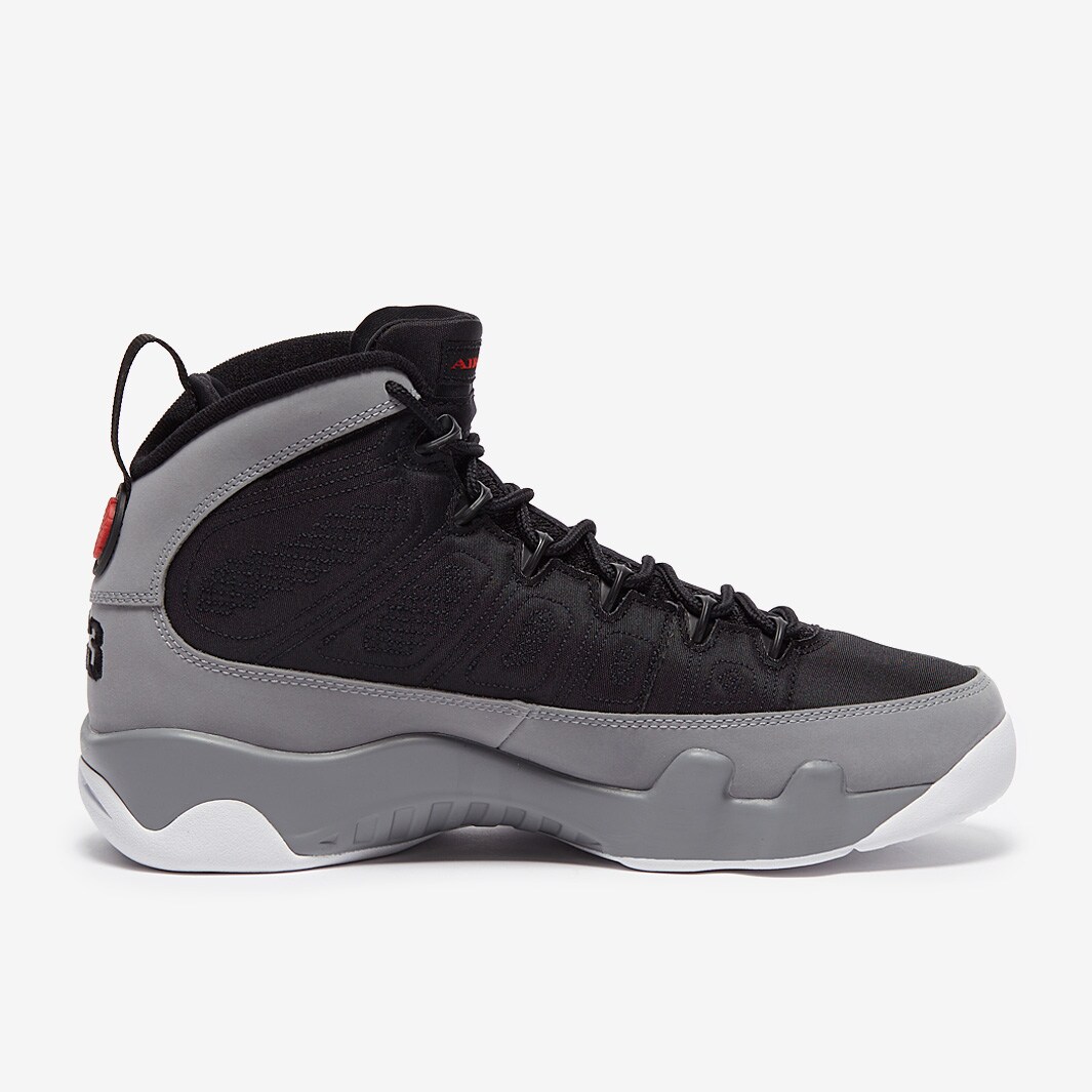 Air jordan 9 hot sale red and black