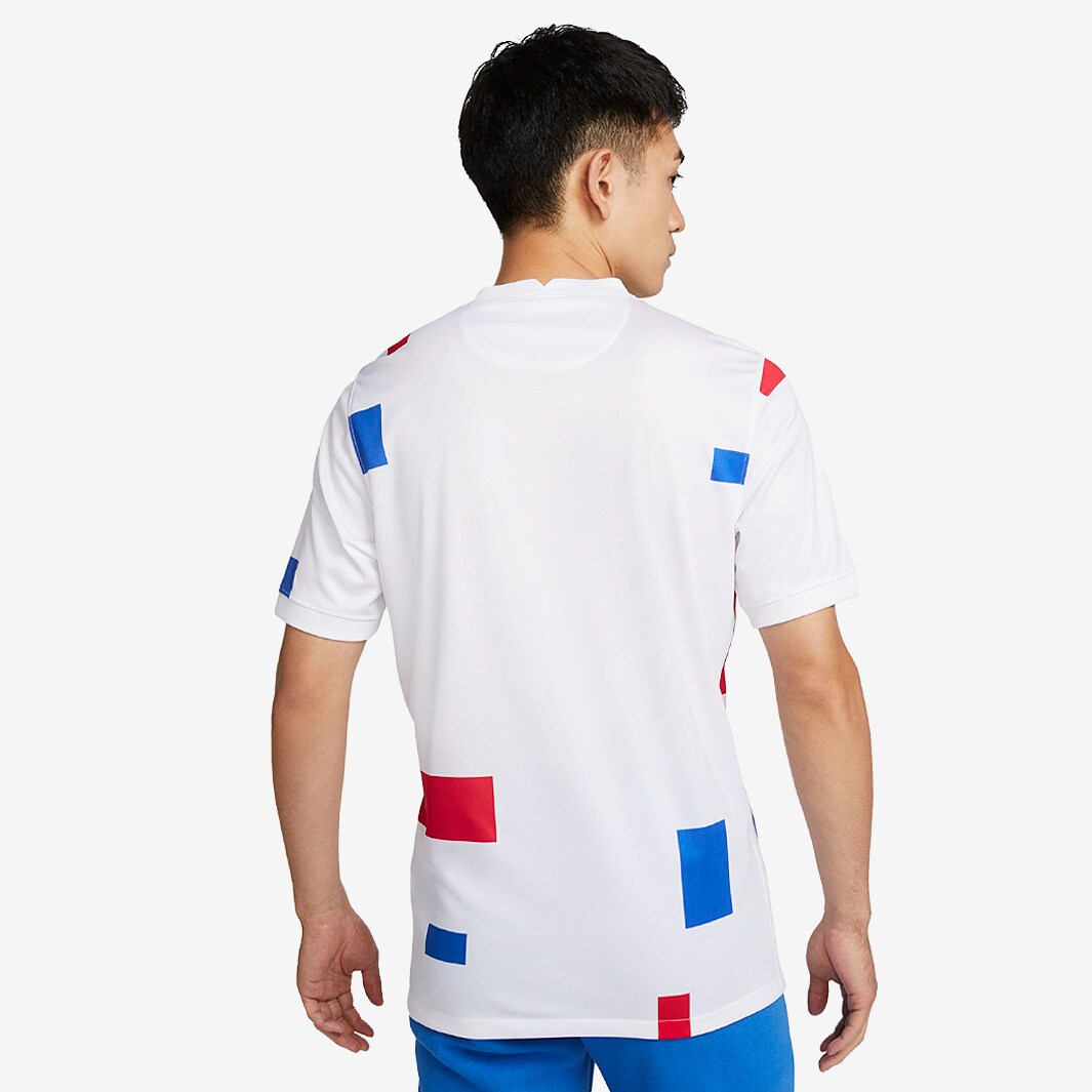 ☆NIKE☆Netherlands 2022 Stadium /Away Nike Men's Netherlands 2022/23 Away Jersey White/Soar