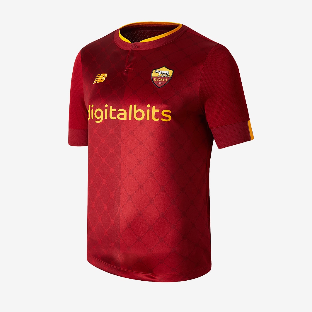 AS Roma New Balance ジャージ 赤 New Balance AS Roma Pre-game Jacket - Niky's Sports
