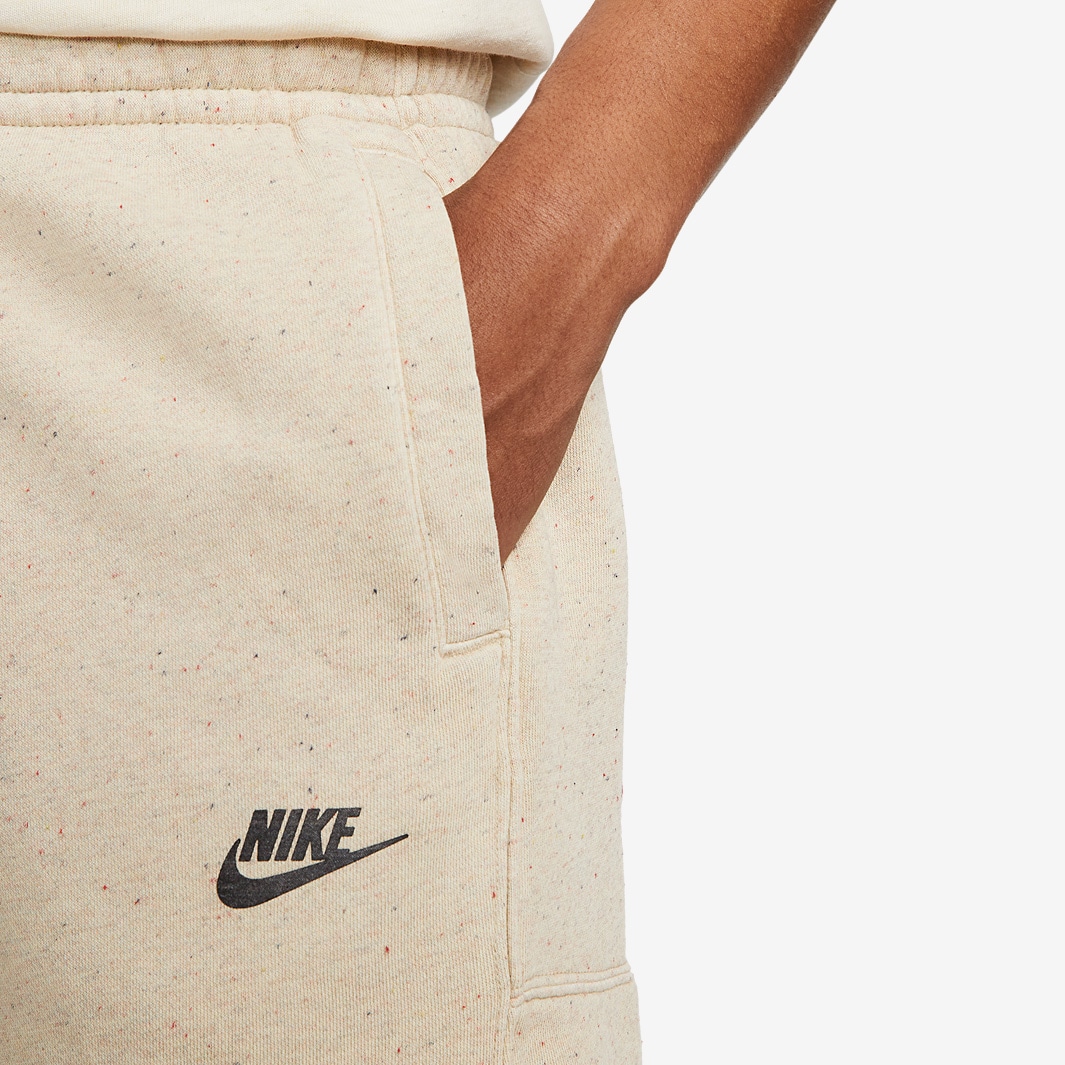 Nike Sportswear Club Fleece+ Revival Brushed Back Shorts - Limestone ...