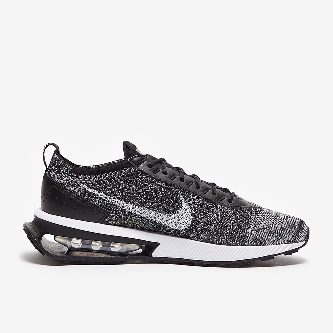 Nike Sportswear Air Max Flyknit Racer - Black/White - Trainers - Mens ...