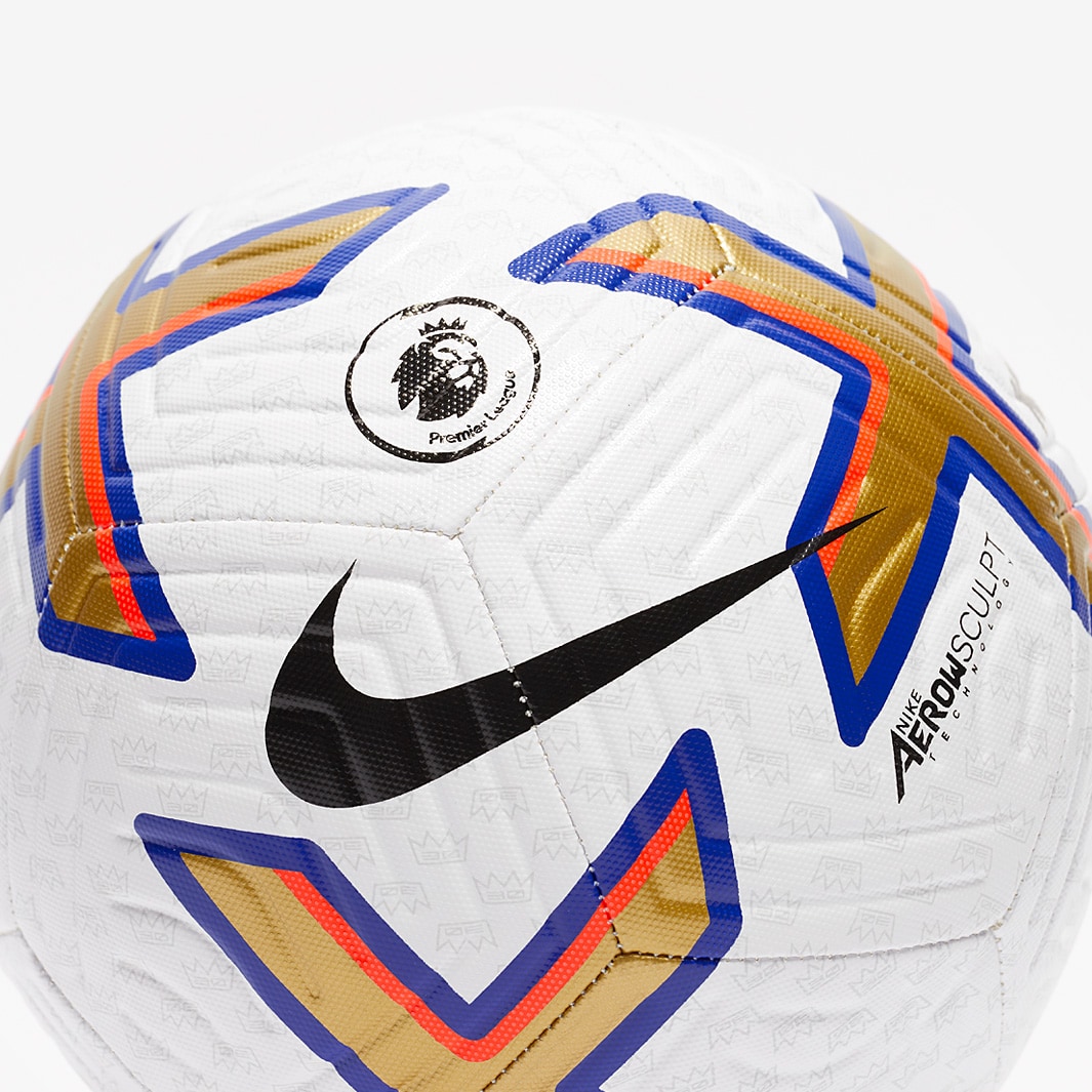 Nike Premier League Academy Football - White/Gold/Blue/Black - Footballs