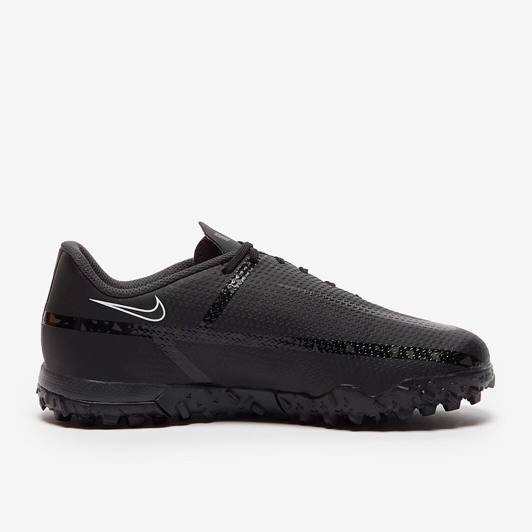 Nike Kids Phantom GT II Academy TF - Black/Dark Smoke Grey