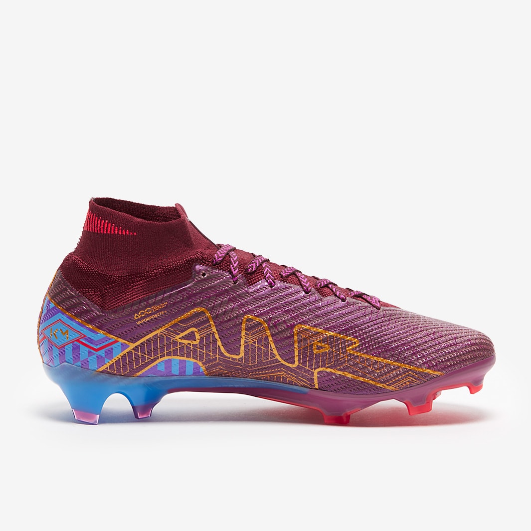 Nike Men's Zoom Mercurial Superfly 9 Academy KM FG/MG Dark Beetroot/Vi –  Azteca Soccer