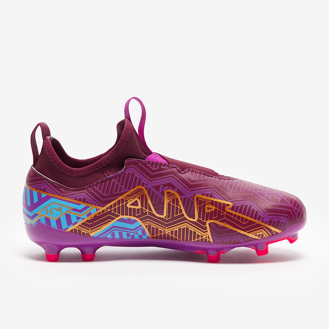 Nike Zoom Mercurial シューズ パープル Nike Kids Zoom Mercurial Vapor XV Academy KM FG/MG - Dark