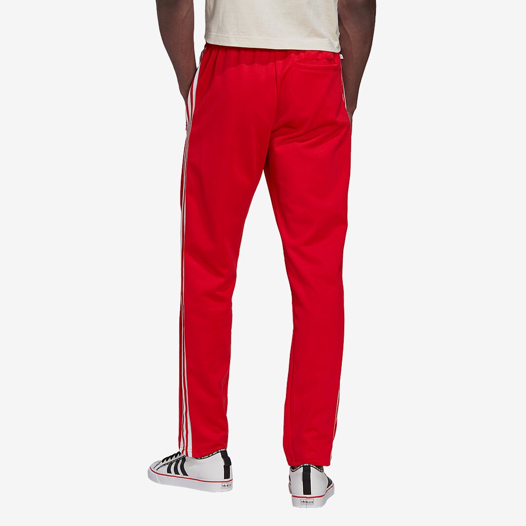 adidas Originals Beckenbauer Track Pants - Vivid Red - Vivid Red - Mens ...