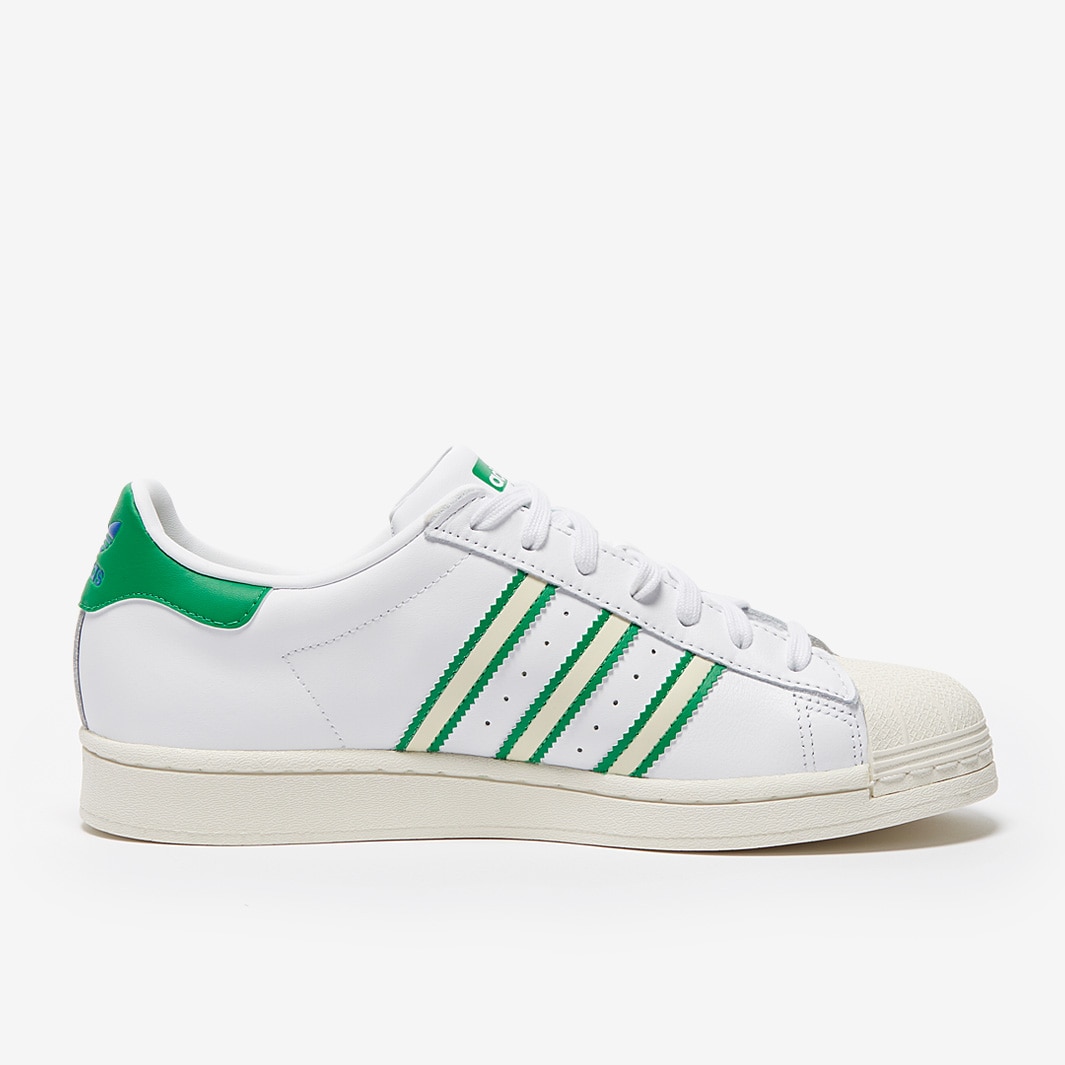 adidas Originals Superstar - Ftw White/Off White/Green - Ftw White/Off ...