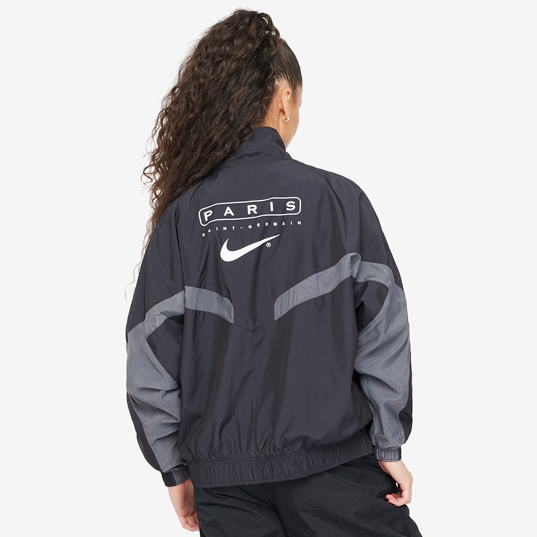 Nike Paris Saint Germain 22/23 Womens NSW Woven Street Jacket - Oil ...