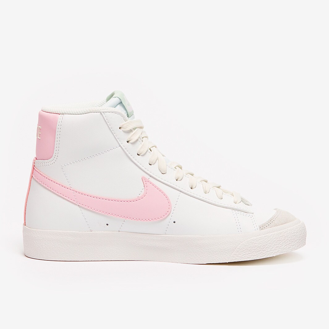 Nike Sportswear Older Kids Blazer Mid 77 (GS) - Summit White/Pink Foam ...